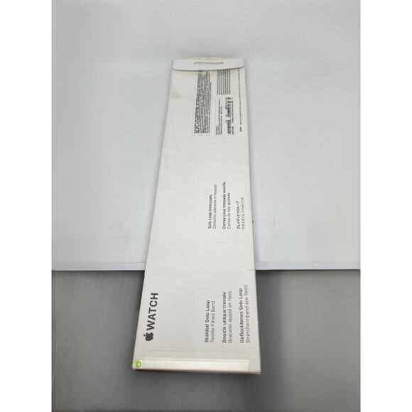 Apple Watch Braided Solo Loop Band 40mm Atlantic Blue Size 9 MY742FE/A NIB - Picture 4 of 7